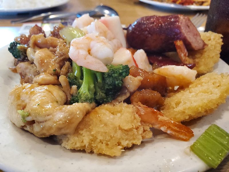 Nuevo China Buffet food